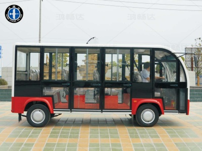 11座封闭式观光车