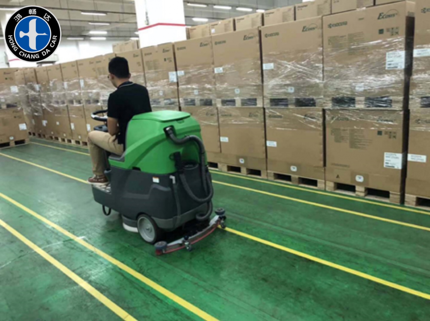 电动驾驶室洗地机DQX56