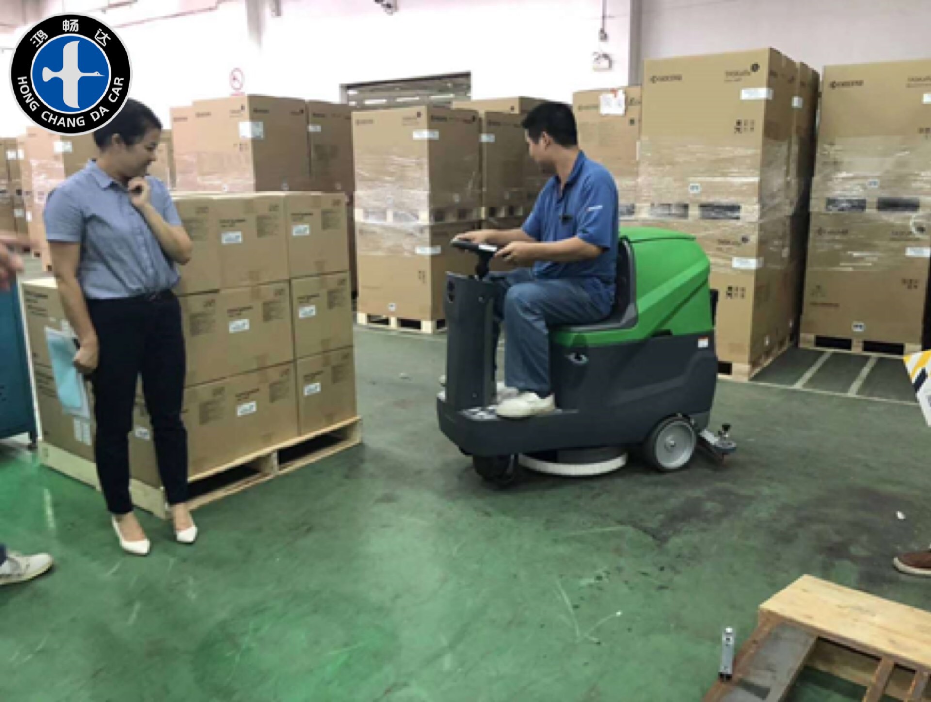 电动驾驶室洗地机DQX56