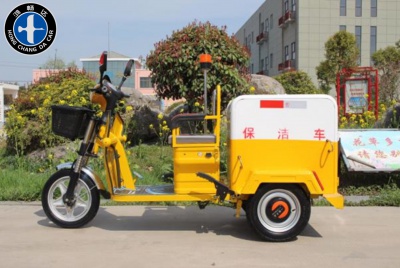 电动三轮车快速保洁车（120L铁箱）