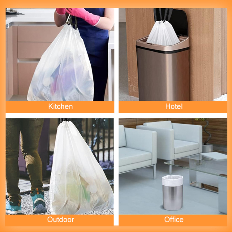 Scented Drawstring Garbage Bag
