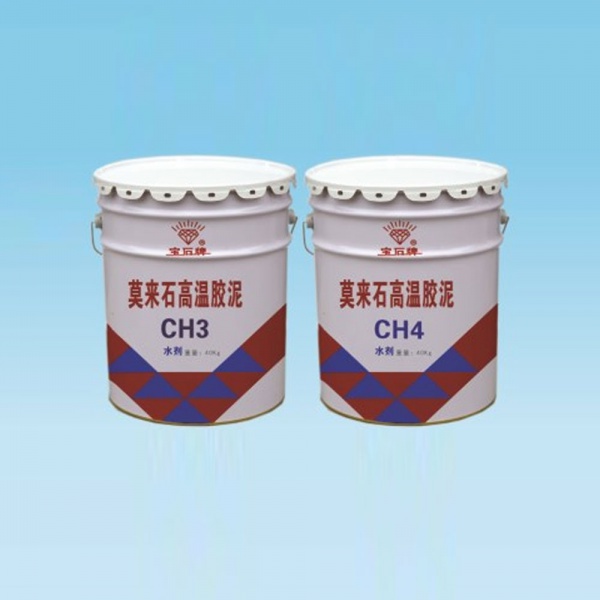 Anti carburizing mullite cement