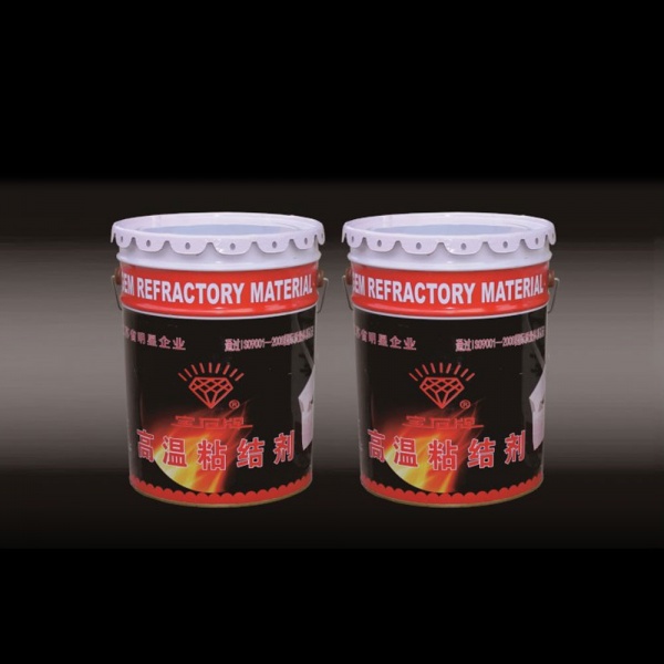 High temperature adhesive and high-temperature putty