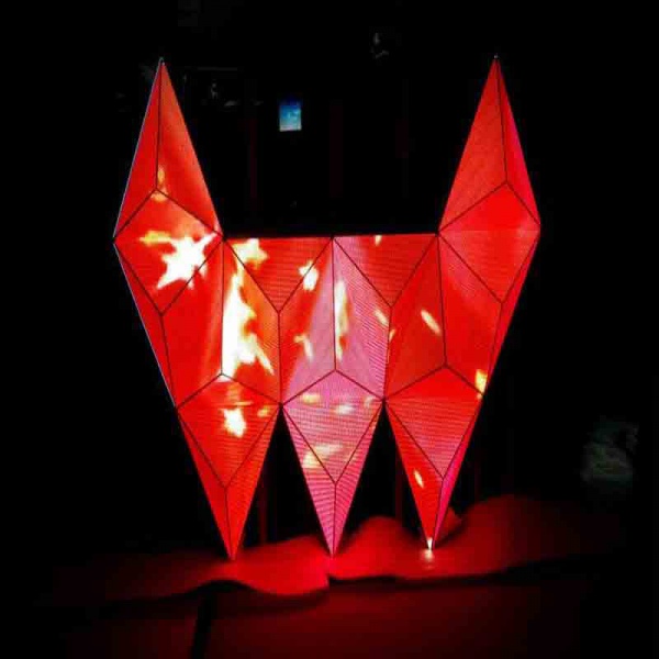 異型廣告字幕機│室外防水