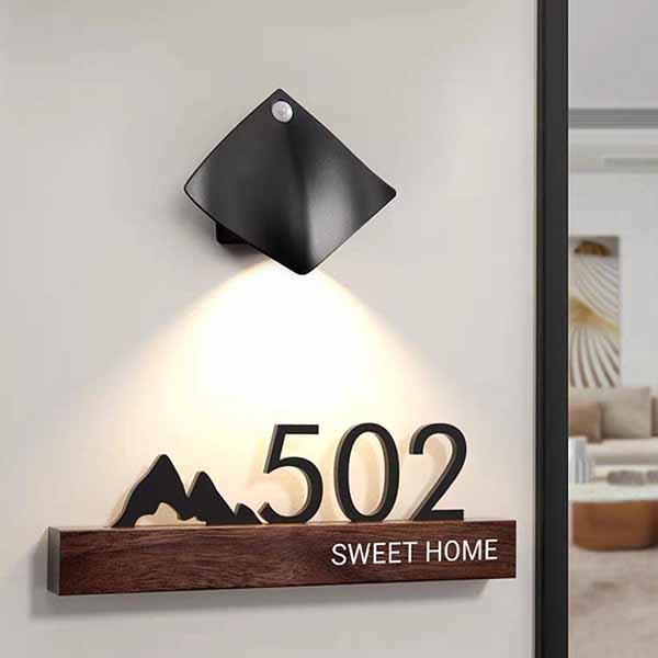 高端創意雕刻門號碼牌│家用門牌號