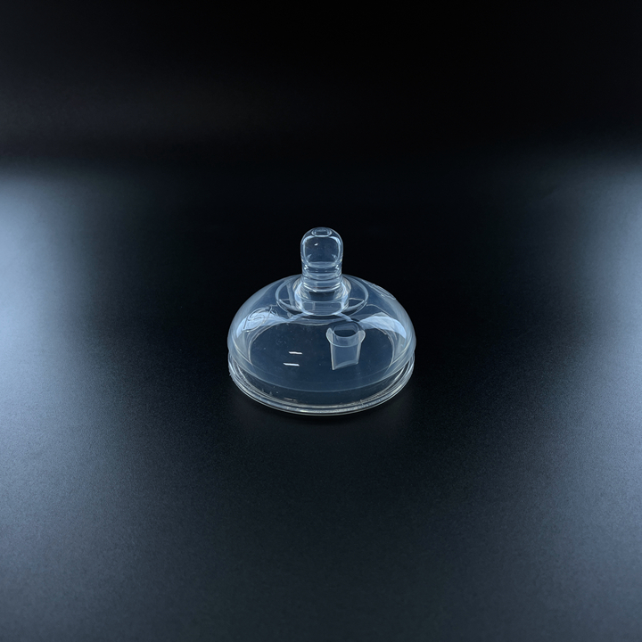 Wide-mouth silicone pacifier