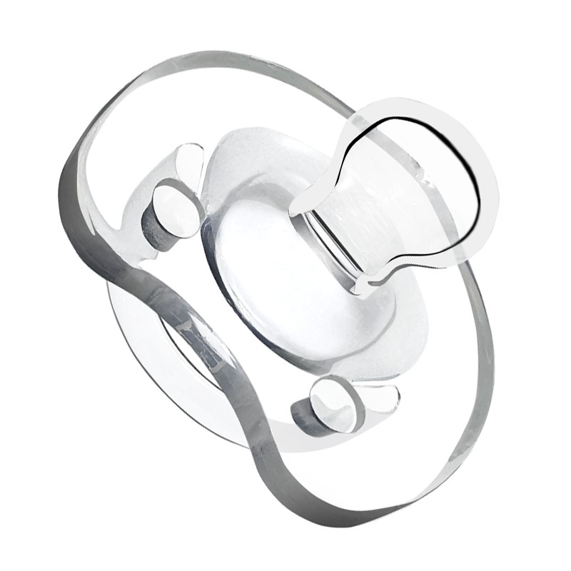 Liquid silicone baby pacifier