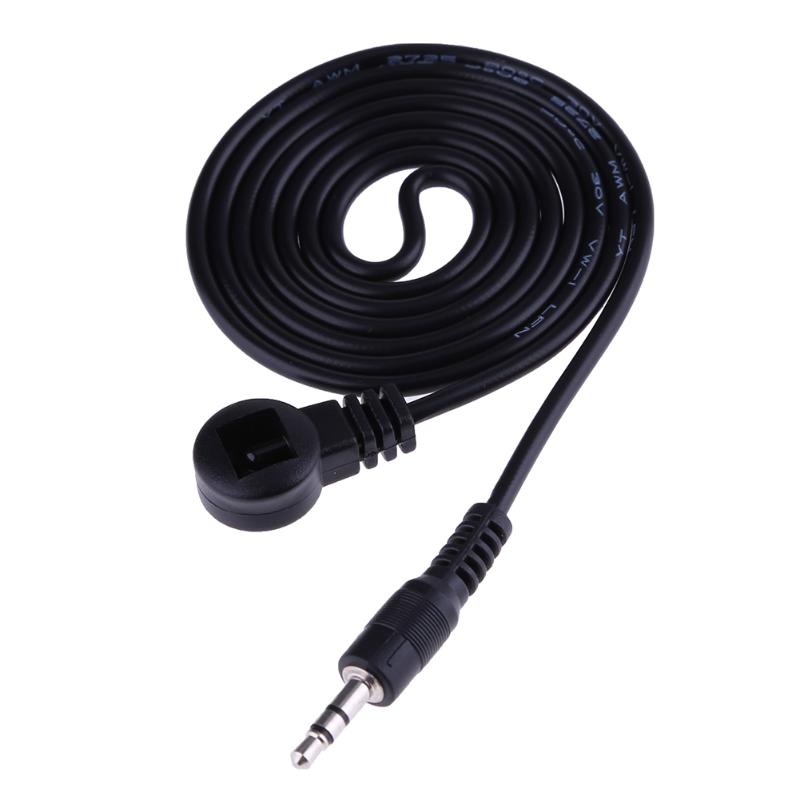IR Receiver Extender, Universal IR Repeater with 3.5mm Plug, Infrared Remote Blaster Emitter for 38 to 56kHz AV Equipment STB Boxes