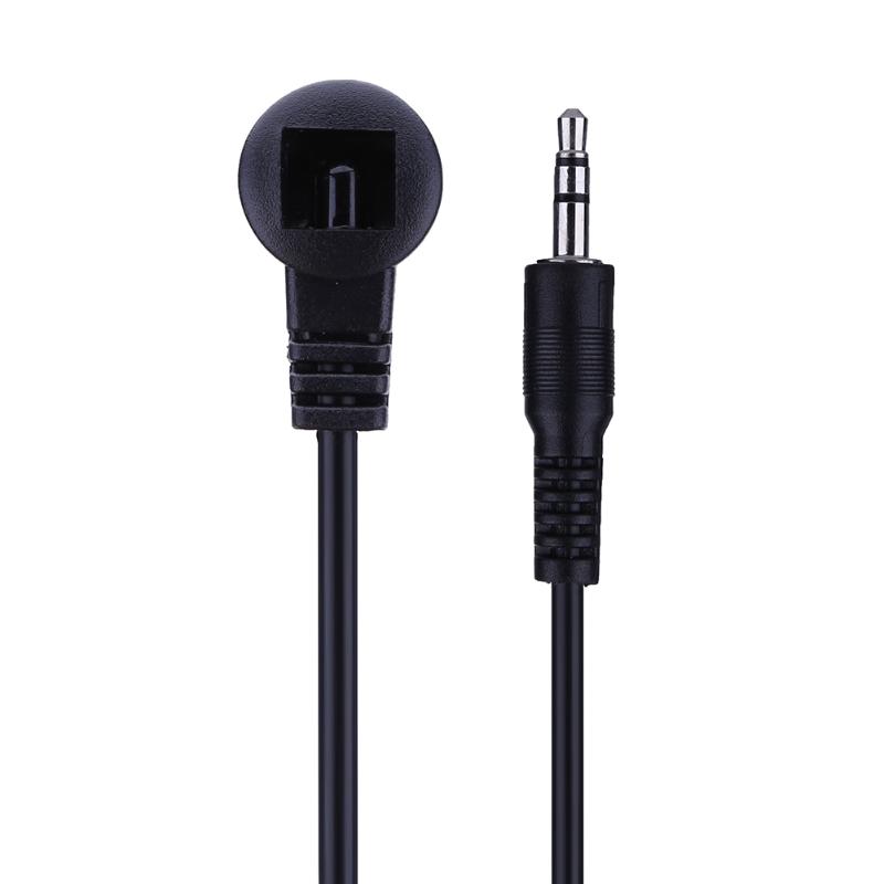 IR Receiver Extender, Universal IR Repeater with 3.5mm Plug, Infrared Remote Blaster Emitter for 38 to 56kHz AV Equipment STB Boxes