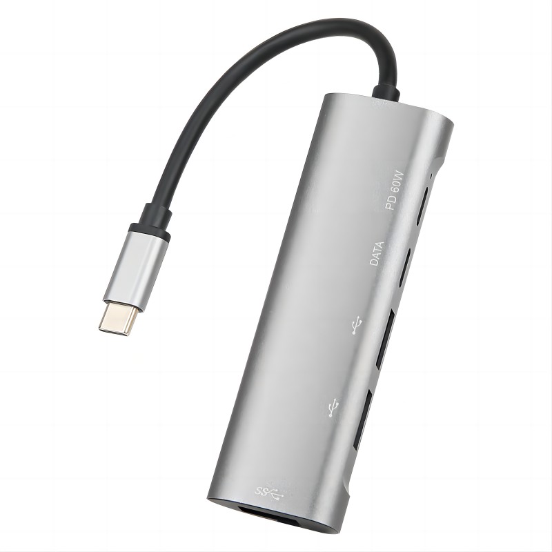 USB-C to PD HUB 5 in 1 Docking Station Type-C HUB Adapter