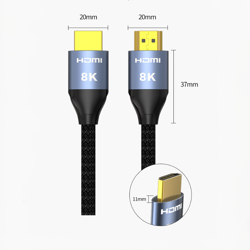 HDMI high-definition cable 8K TV computer set-top box projector video connection cable 3m 5m HDMI cable 2.1 version