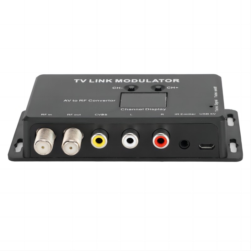 TV LINK Modulator AV to RF Converter IR Extender