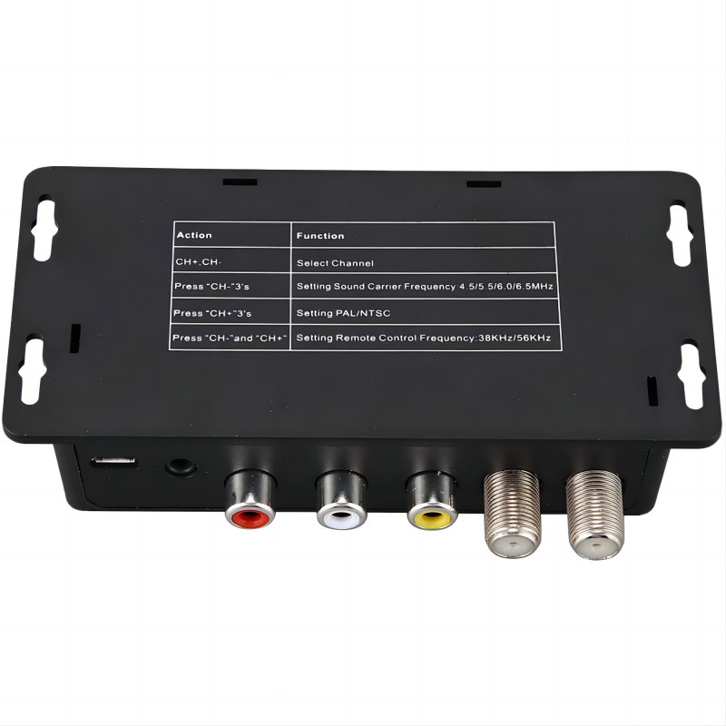 TV LINK Modulator AV to RF Converter IR Extender