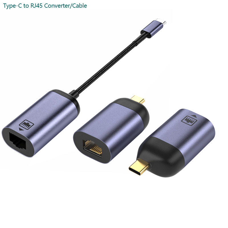 USB Network Adapter: Ethernet Gigabit RJ45 to USB 3.0 Type-C for MacBook Pro & iPad Laptops RWC157