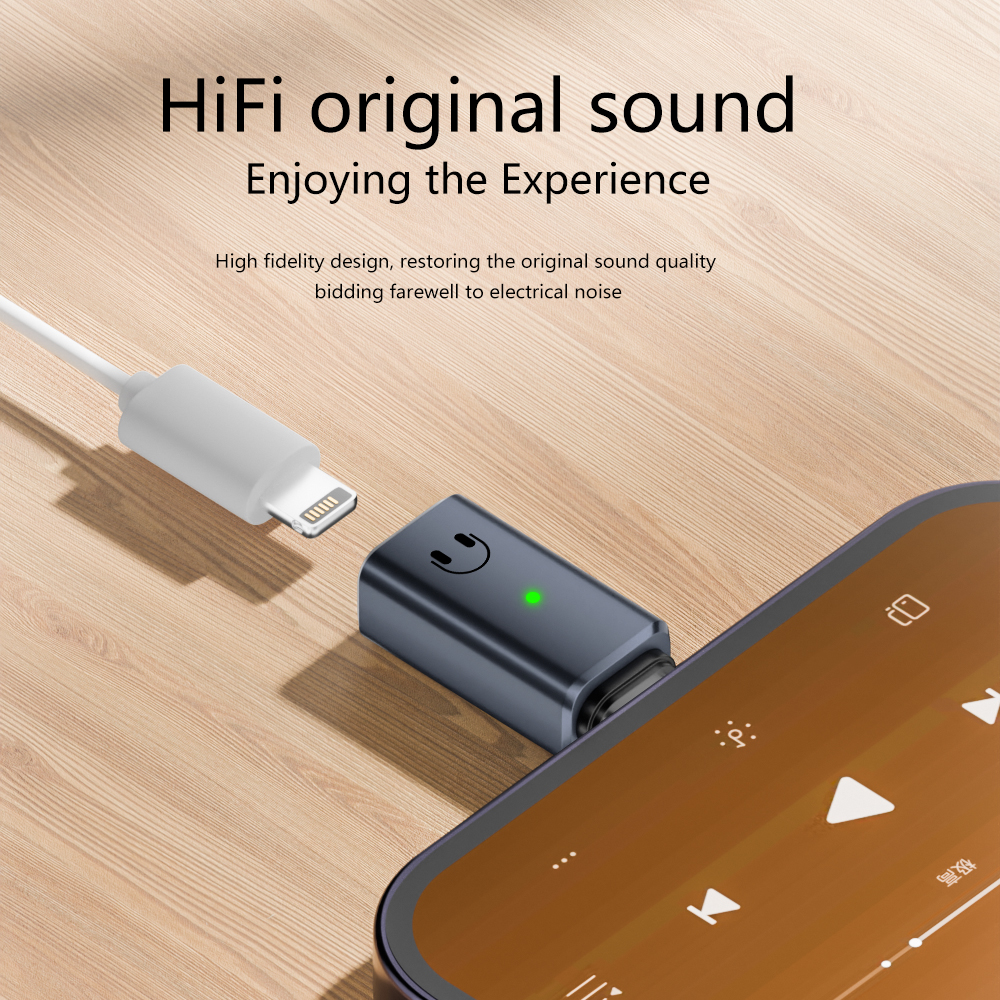 USB C to 8 pins converter for earphone Type-C 8 Pins Adapter Audio Transmission Sound Recording Plug Connector For Apple RWC155