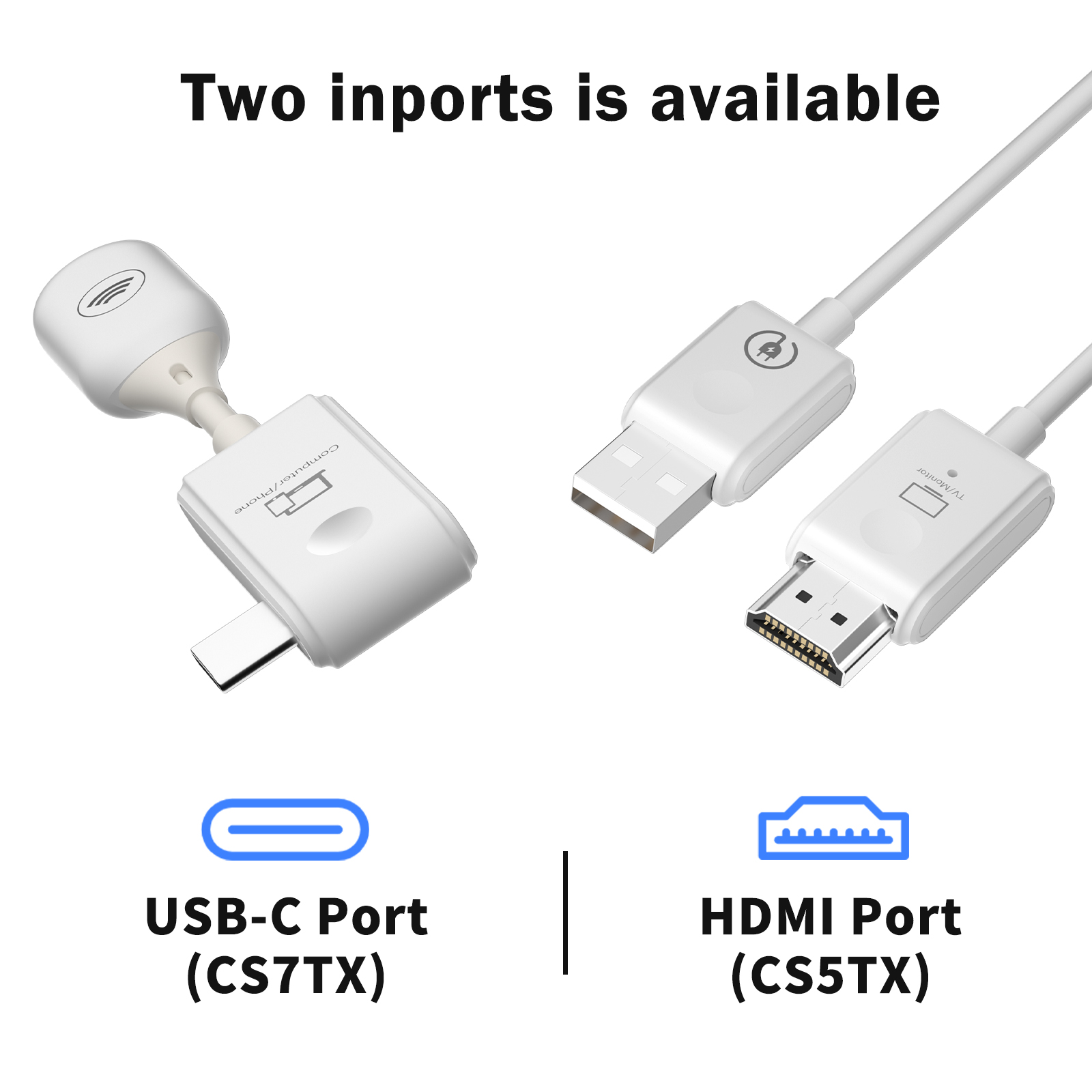 Wireless HDMI Video Transmitter And Receiver Kits 5G HD Wireless Transmitting System 4K Plug And Play For Home Streaming Tv	RWC181