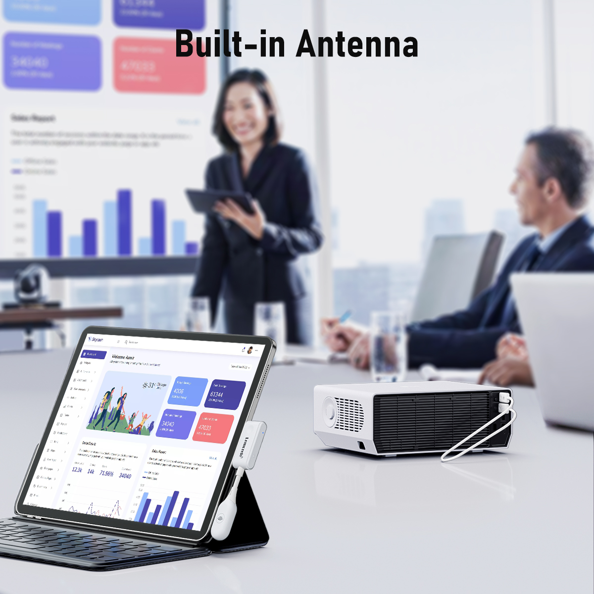 Wireless HDMI Video Transmitter And Receiver Kits 5G HD Wireless Transmitting System 4K Plug And Play For Home Streaming Tv	RWC181