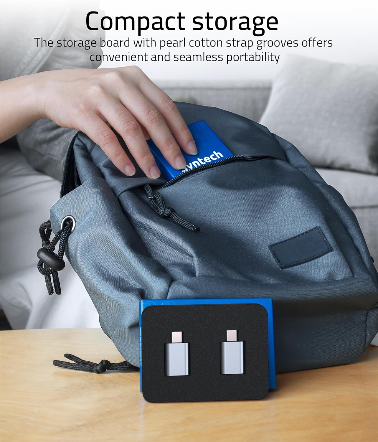 USB C to USB Adapter Pack of 2 USB C Male to USB 3.0 Female Adapter Compatible with MacBook Pro Air 2024, Microsoft Surface, iPad,Samsung Notebook, Dell XPS and More Type C Devices,Space Grey	RWC185