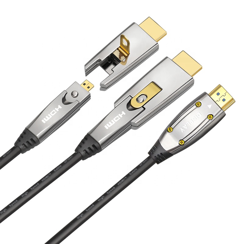 6M 10M 30M 50M 100M 200M 4k Home 18G HDMI AOC Optical Fiber Cable