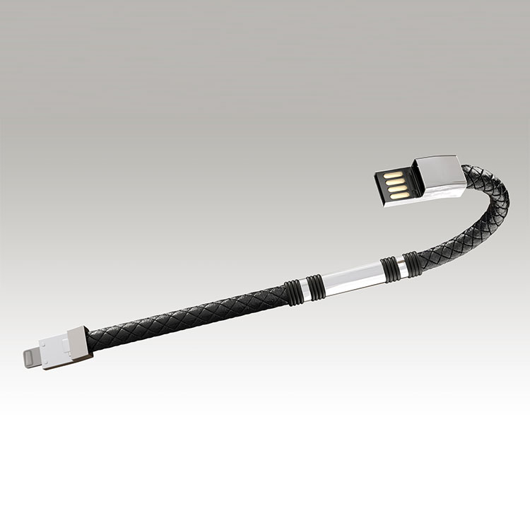 Factory Price USB bracelet Braided bracelet USB cable sync Data charger cable Micro USB Data Charger Cable