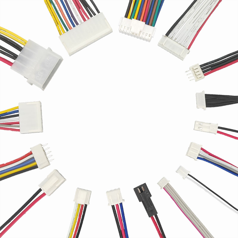 JST SH GH ZH PH XH MOLEX Dupont SUR 0.8 1.0 1.25 1.5 2.0 2.54mm pitch 1Pin 2P 3P 4P 5 6 7 8 40Pin Connector Wire Harness