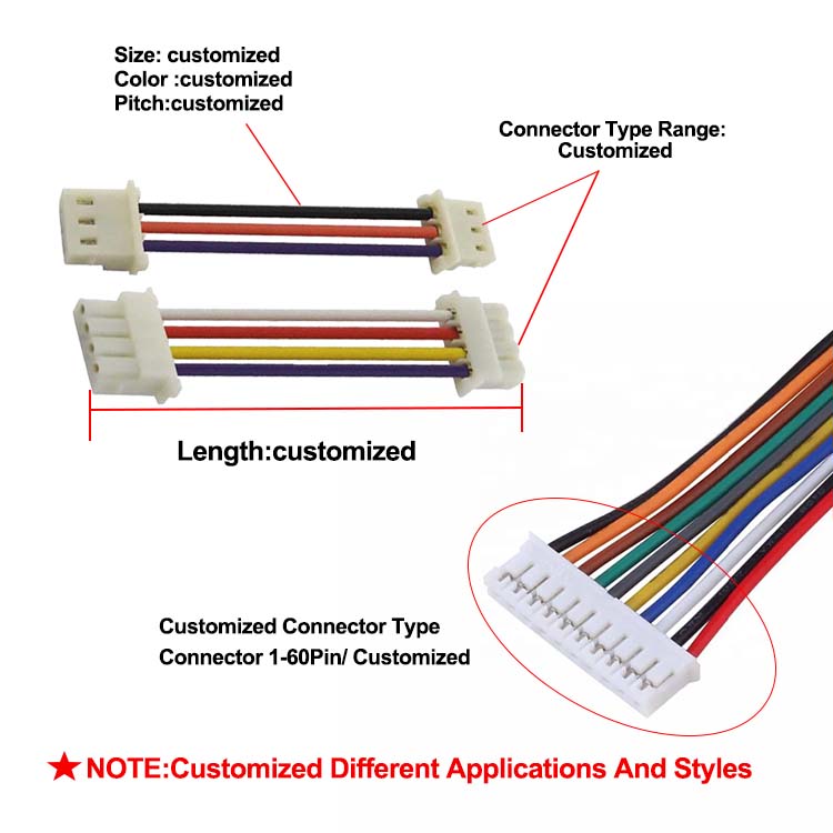 Wire and Harness Manufacturers Engine Automotive Electrical Wiring Harness and Custom Cable Wire Harness Cable Assembly