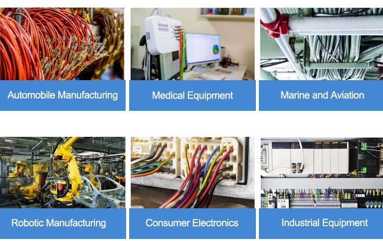 Wire and Harness Manufacturers Engine Automotive Electrical Wiring Harness and Custom Cable Wire Harness Cable Assembly