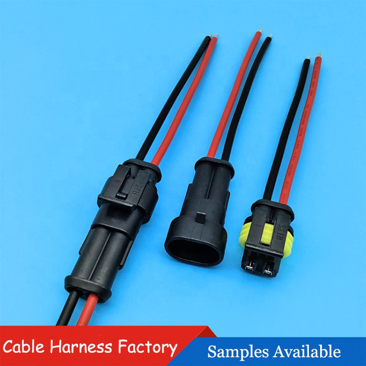 Factory Supply 1.5mm Series Waterproof Male Female Auto Wire Harness Pins