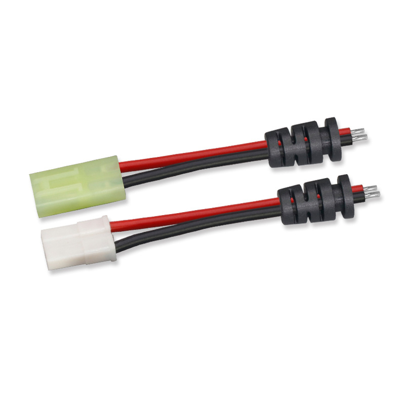 Solar lamp 2-core male and female extension cord multi-core DC5521 with locked power cord with tail card waterproof wire SR