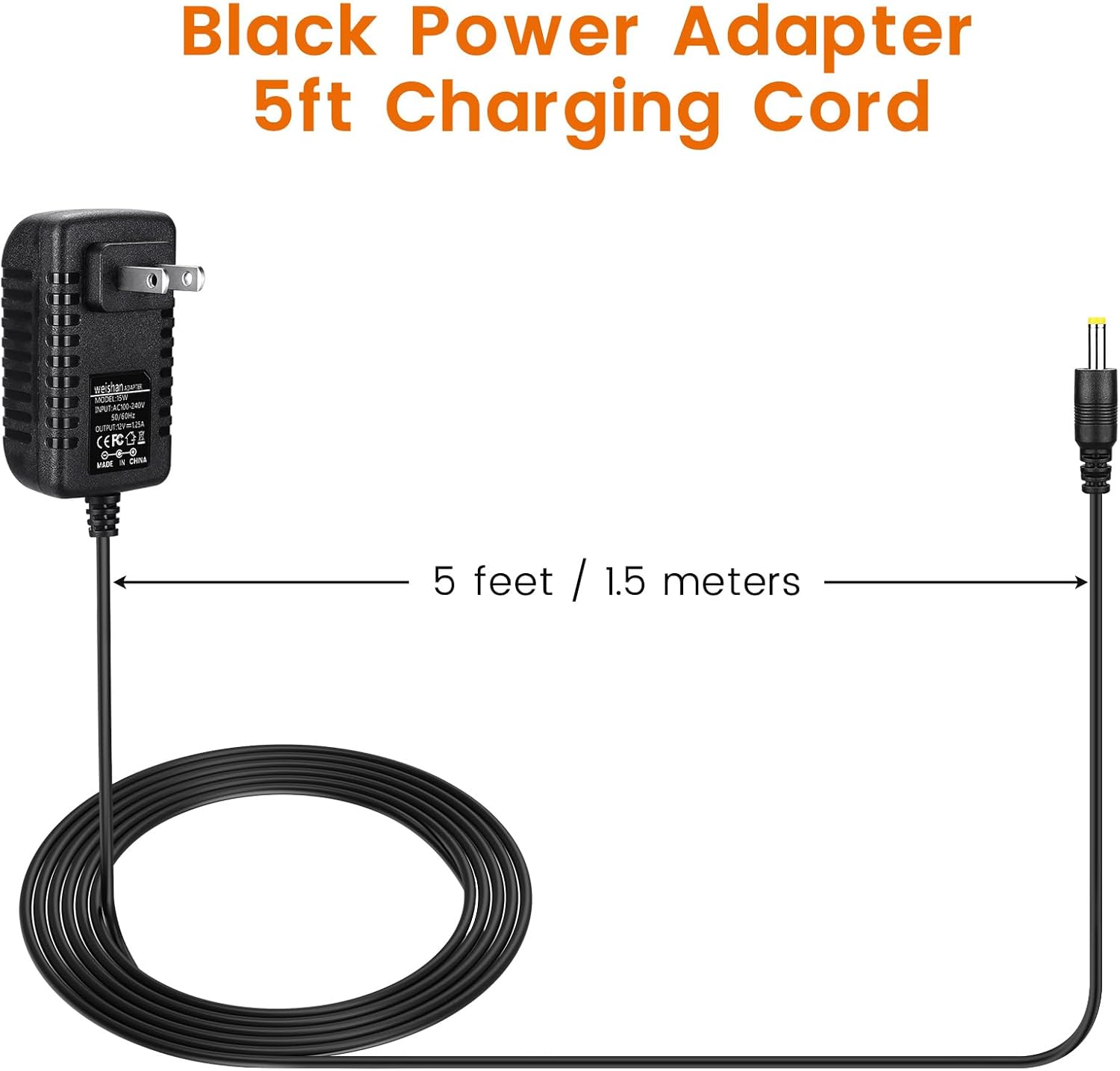 15W Power Adapter Replacement for Echo