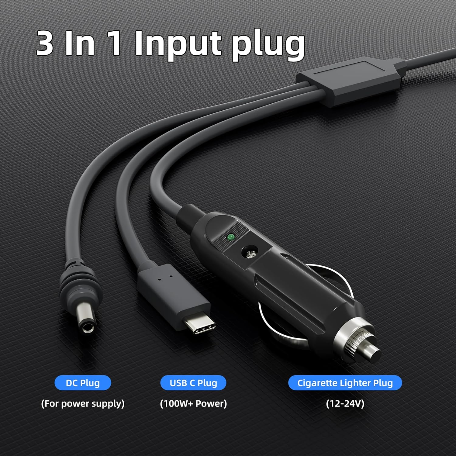Starlink Mini 3 in 1 DC Power Cable 10FT