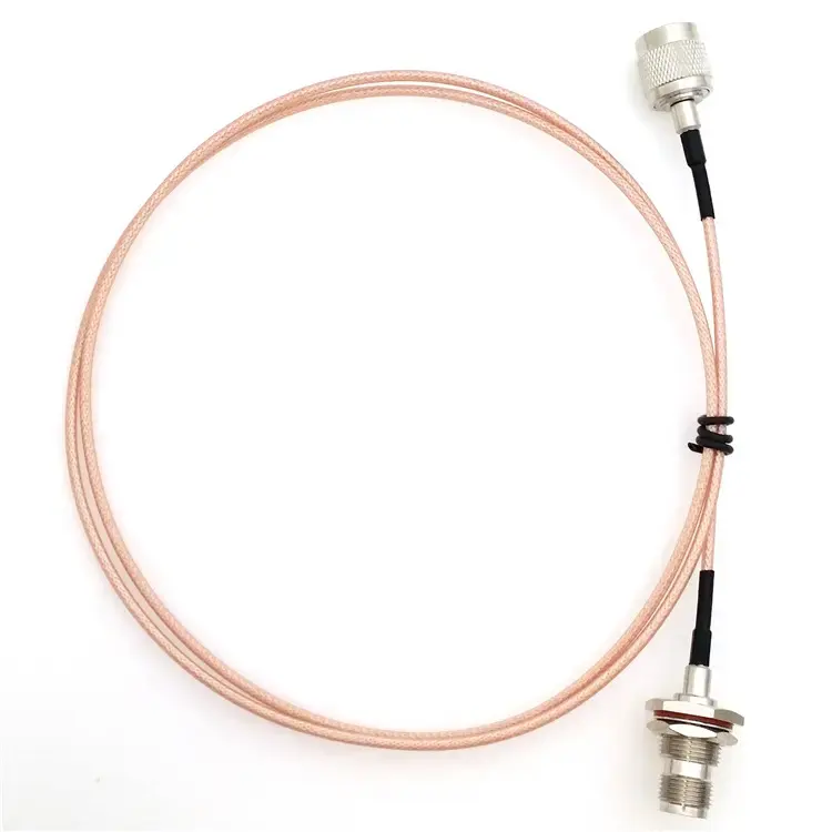 High Quality TNC Male to TNC Female RF Coaxial Cable Assemblies TNC Extension Cable with RG316 RG142 LMR100