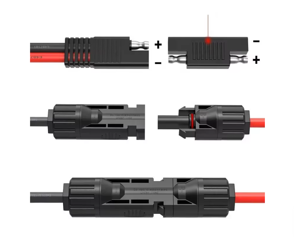 Solar Panel Connection Ip68 Waterproof Wire Solar Connector Dc Pv Plug Socket for Solar Pv System