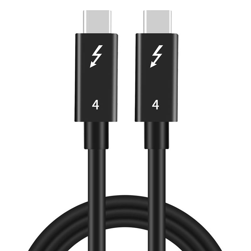 Wholesale Thunderbolt 4 USB4 Type-C Cable 40Gbps 100W PD Fast Charging 5A SuperSpeed Data Transfer Cord