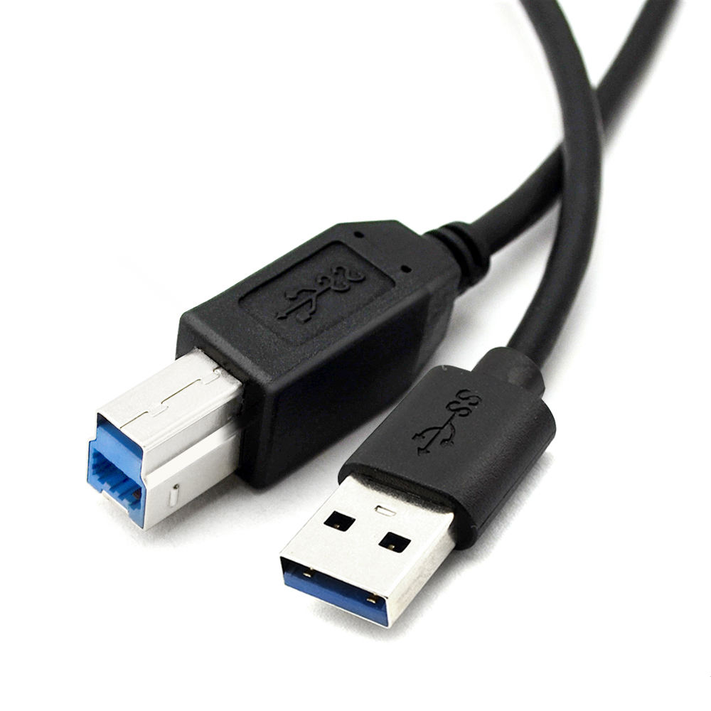 Super Speed USB-A to USB-B Type 3.0 Cable Support 5Gbps for for Printer Scanner HP Canon Lexmark Epson Dell USB B Male Cable