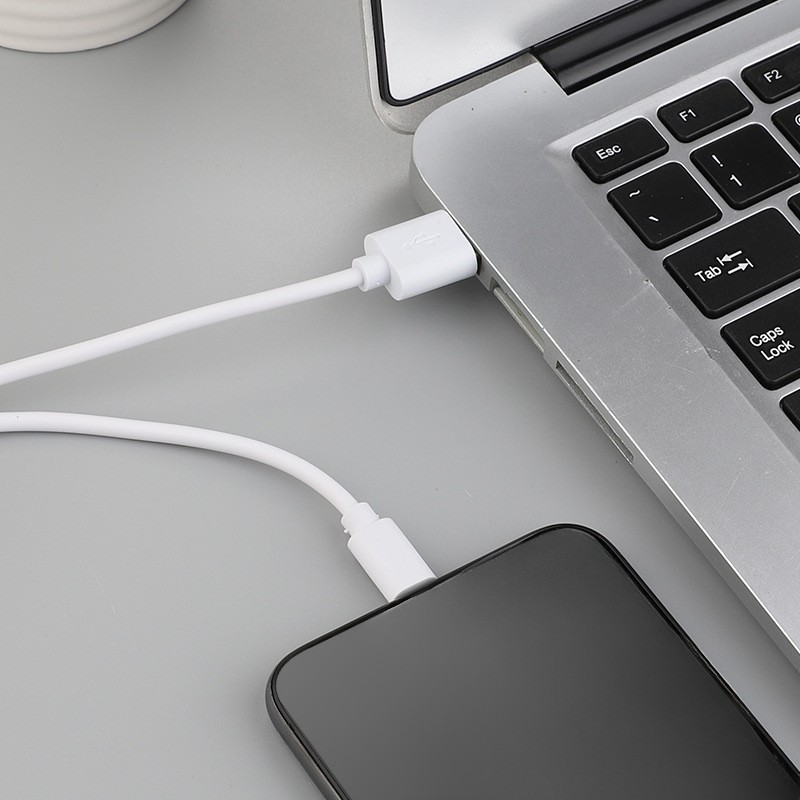 Usb Cable Wholesale Price 1/2/3M 2.1A USB Fast Charging Charger Data Cable for Smart Phone Usb Charger Black White