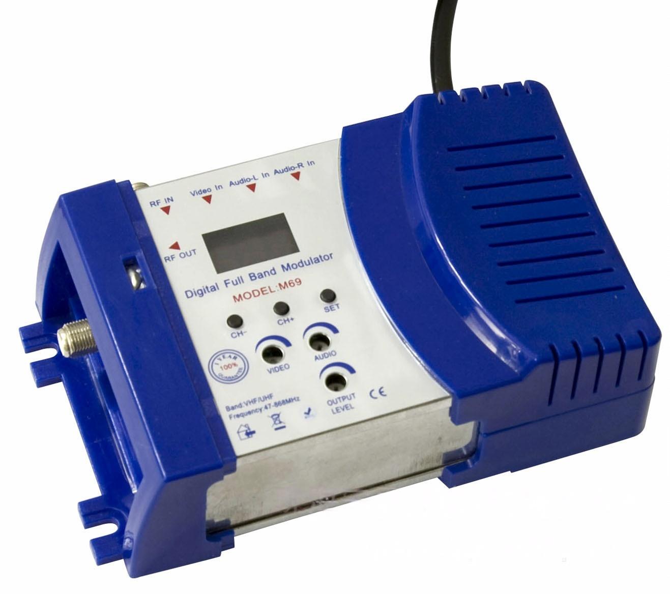 M69L Home Modulator AV TO RF Modulator VHF UHF 