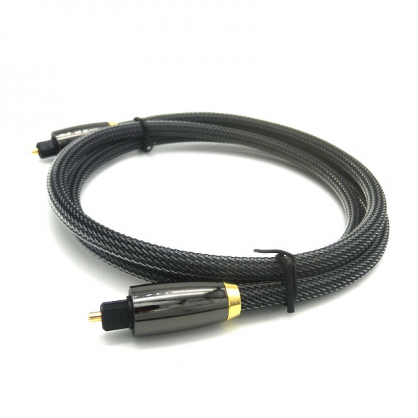 Digital Audio Cables Connect Cable High Quality 24K Gold Plug 3ft Digital Fiber Optical Audio Toslink Cable