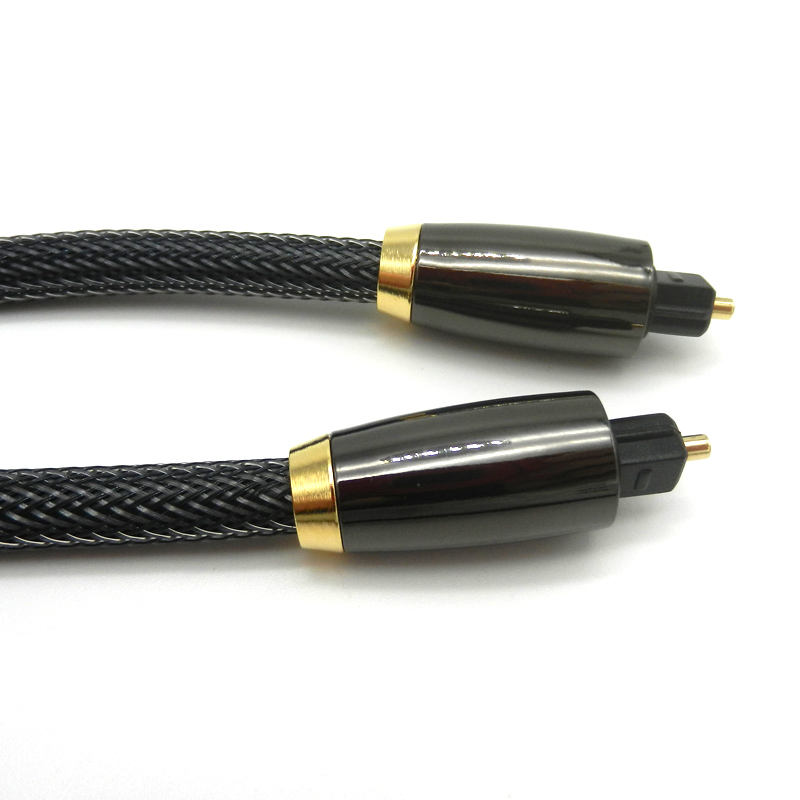 Digital Audio Cables Connect Cable High Quality 24K Gold Plug 3ft Digital Fiber Optical Audio Toslink Cable