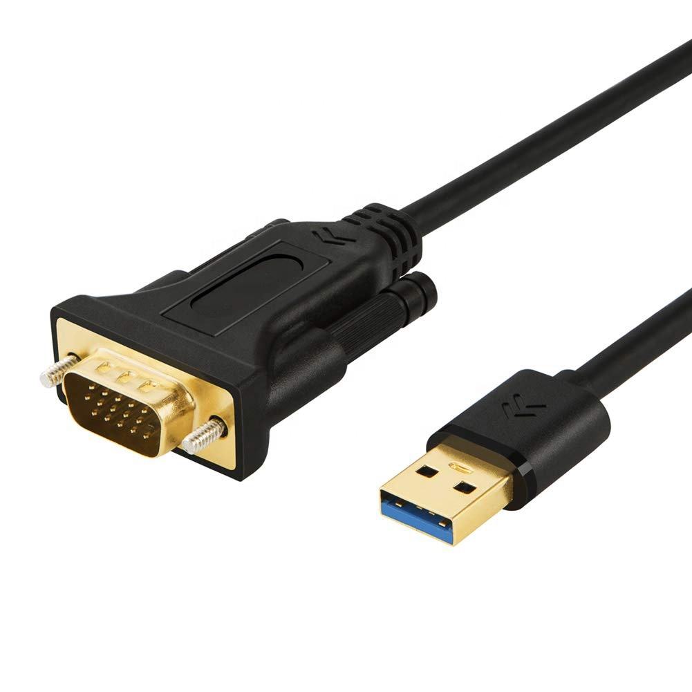 High Quality 6.5ft 2m USB 3.0 to VGA Male 1080P Converter Cable supplier