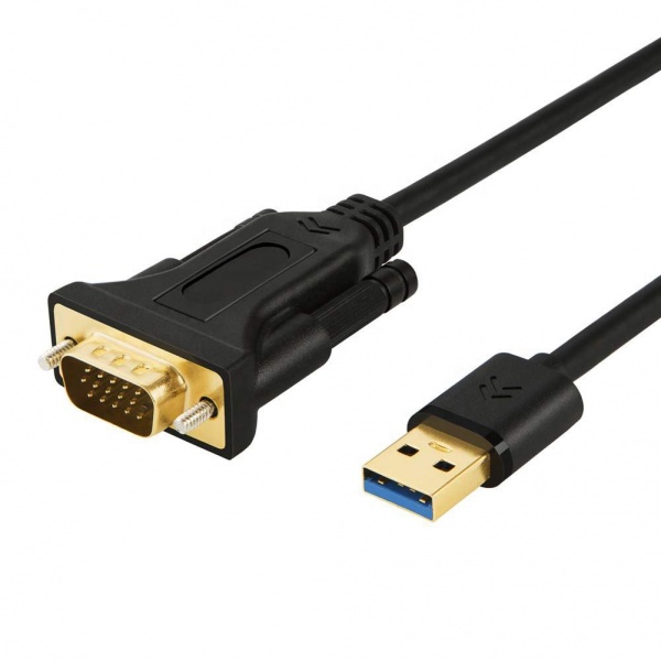 High Quality 6.5ft 2m USB 3.0 to VGA Male 1080P Converter Cable supplier