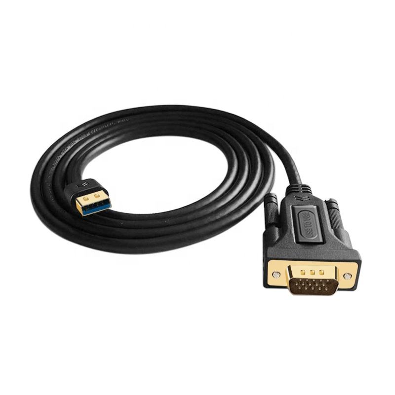 High Quality 6.5ft 2m USB 3.0 to VGA Male 1080P Converter Cable supplier