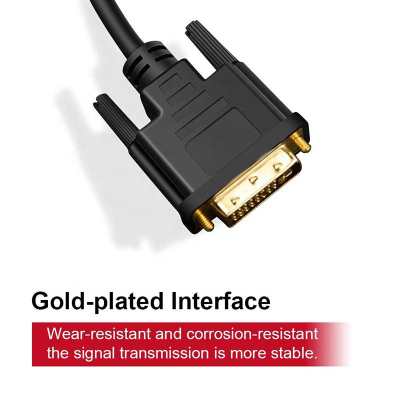 Thunderbolts 3 USB Type C USB-C to DVI 24+1 DVI-D Dual Link Monitor Converter Adapter Cable supplier