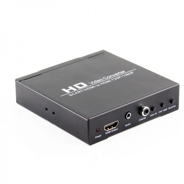 Scart to hdmi Converter 1080p Scart Hdmi-compatible Video Audio Converter Scart Video Audio Adapter Converter