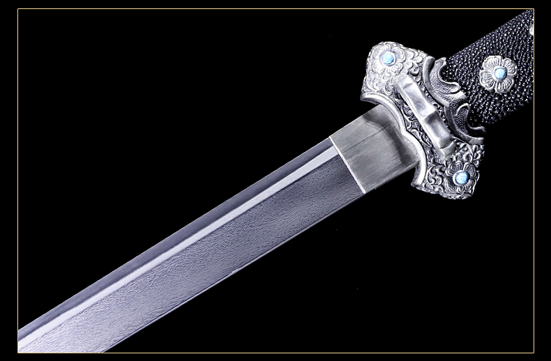 周强刀剑作品-听风唐横刀-乌兹钢典藏款（LJG-3524）,周强刀剑艺术馆