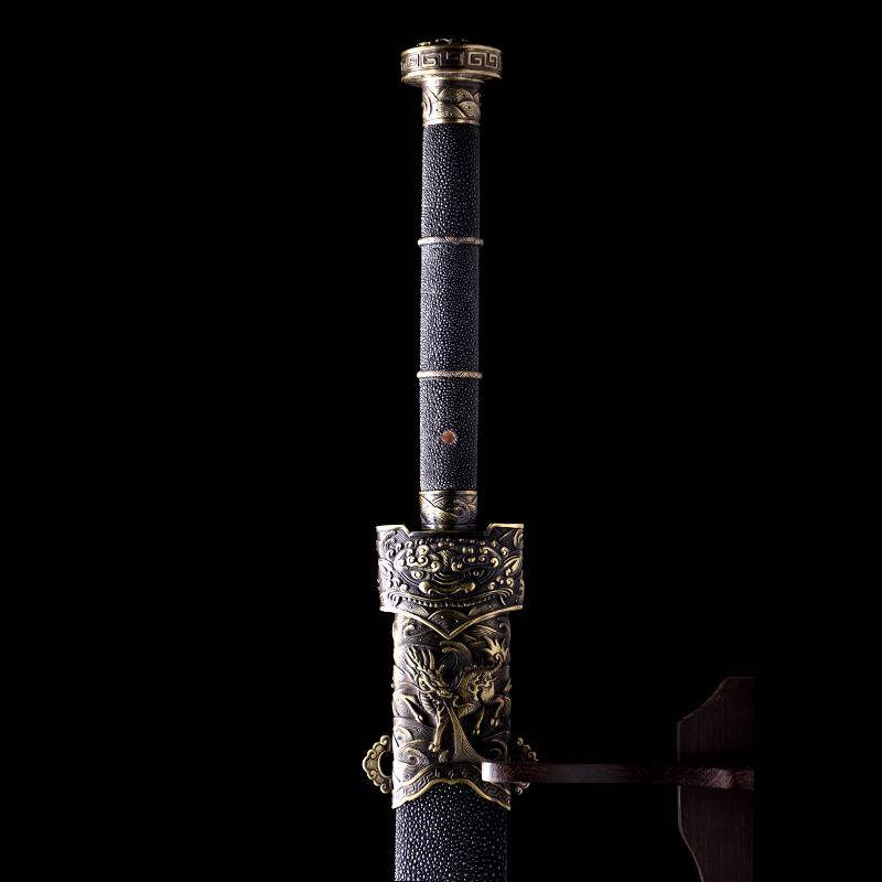 上古帝王剑-典雅版（LJG-2730）,周强刀剑艺术馆—大师作品/收藏级传统刀剑