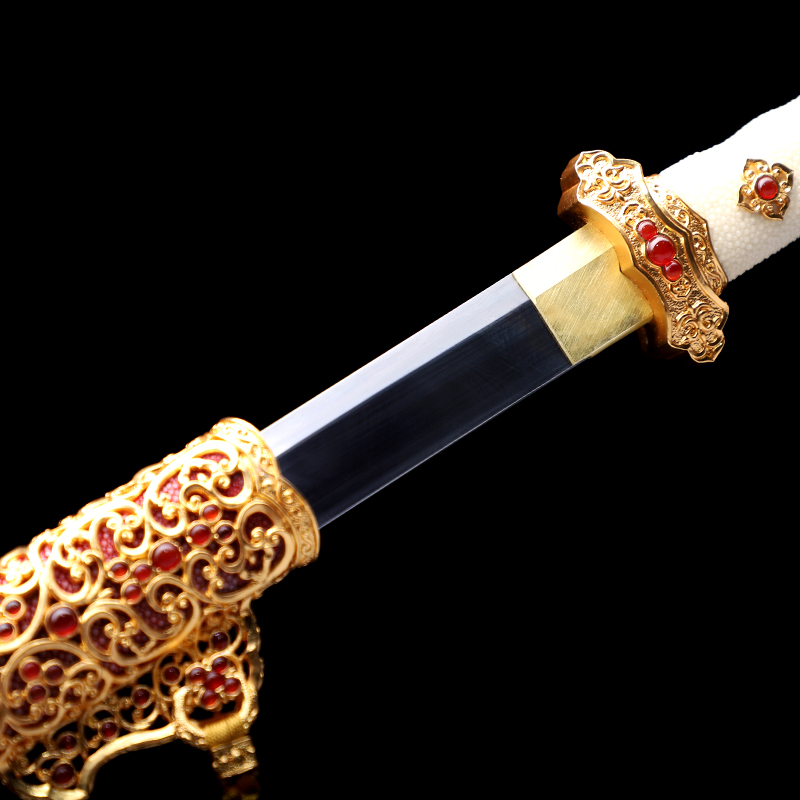 金银钿装唐大刀-升华版（LJG-3389）,周强刀剑艺术馆—大师作品/收藏级