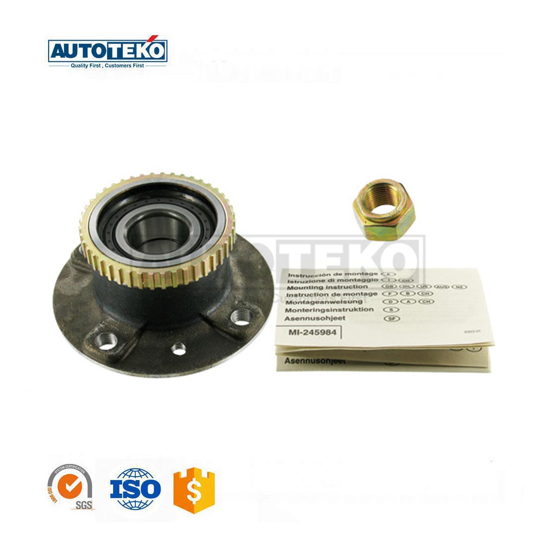 wheel bearing assembly kit for VOLVO 3432618-1 3453530 VKBA1437