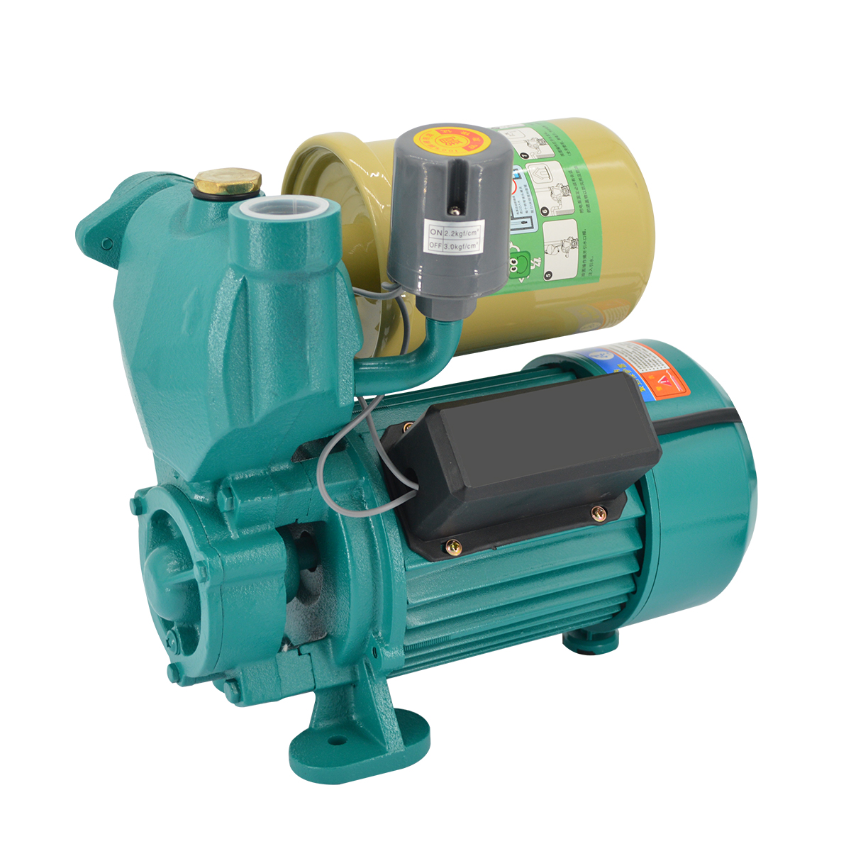 Fully automatic self-priming pump