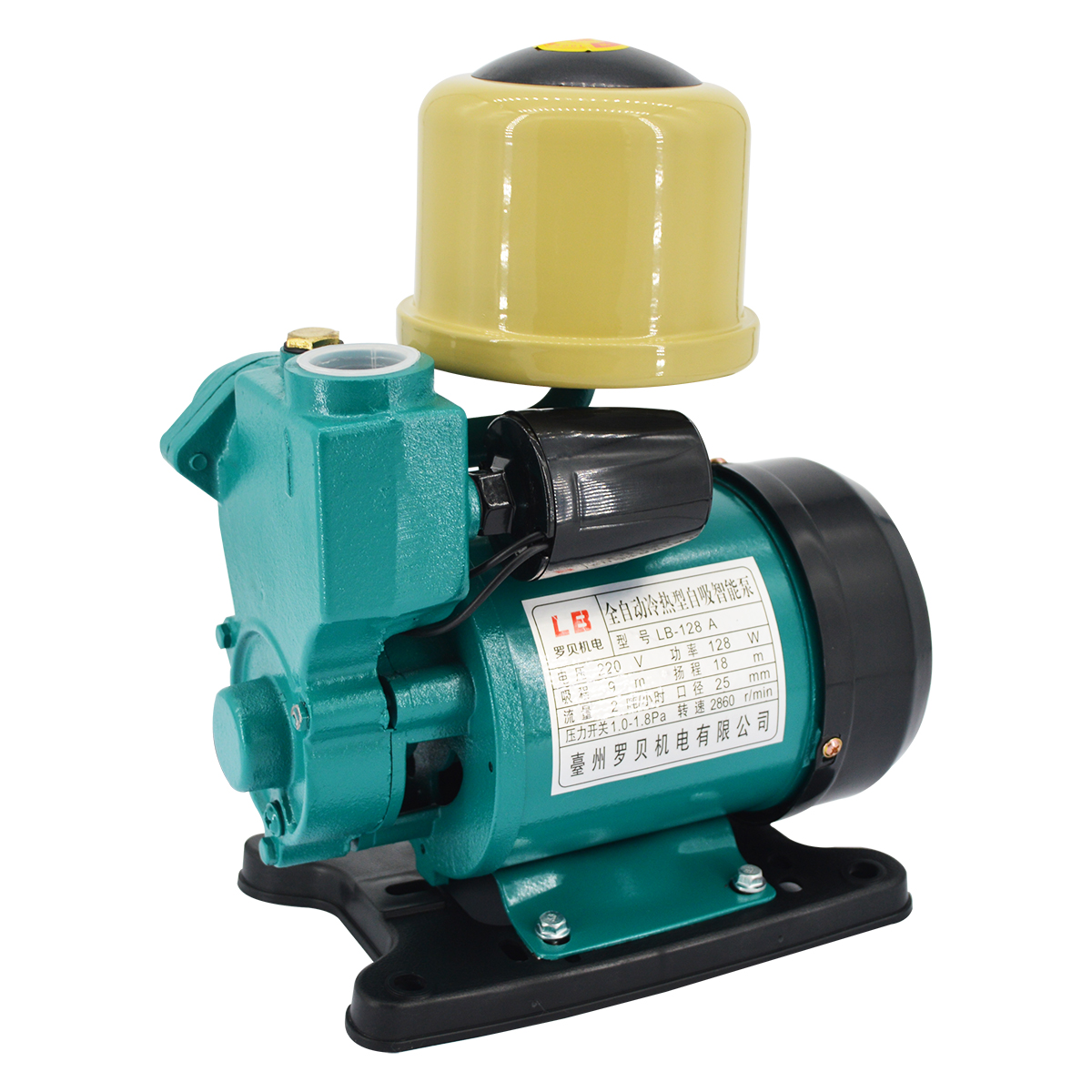 Fully automatic self-priming booster pump